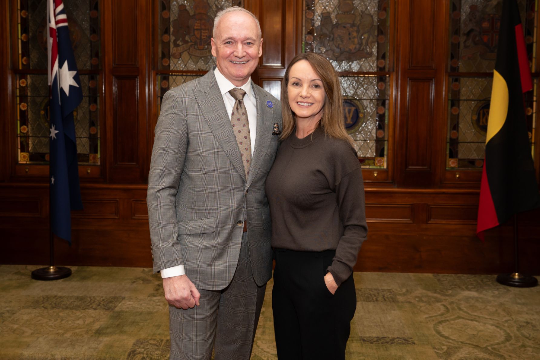 Paul Jury and Vikki Friscic