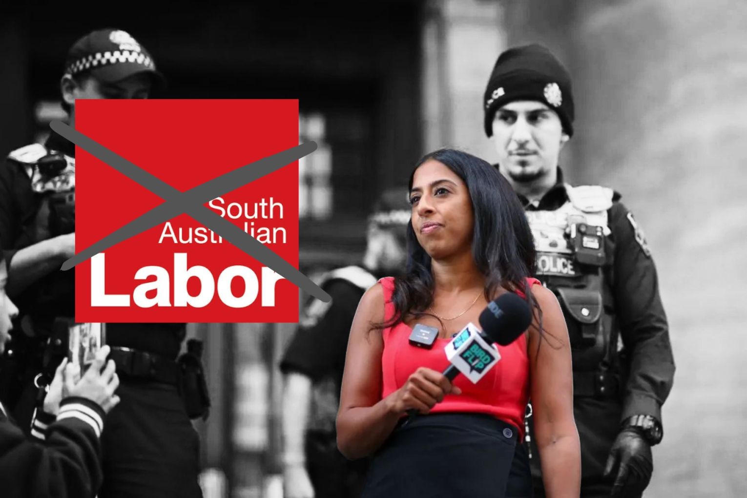 Joanna Howe's SA Labor membership has been torn up. This picture: Matt Turner/AAP. Graphic: InDaily