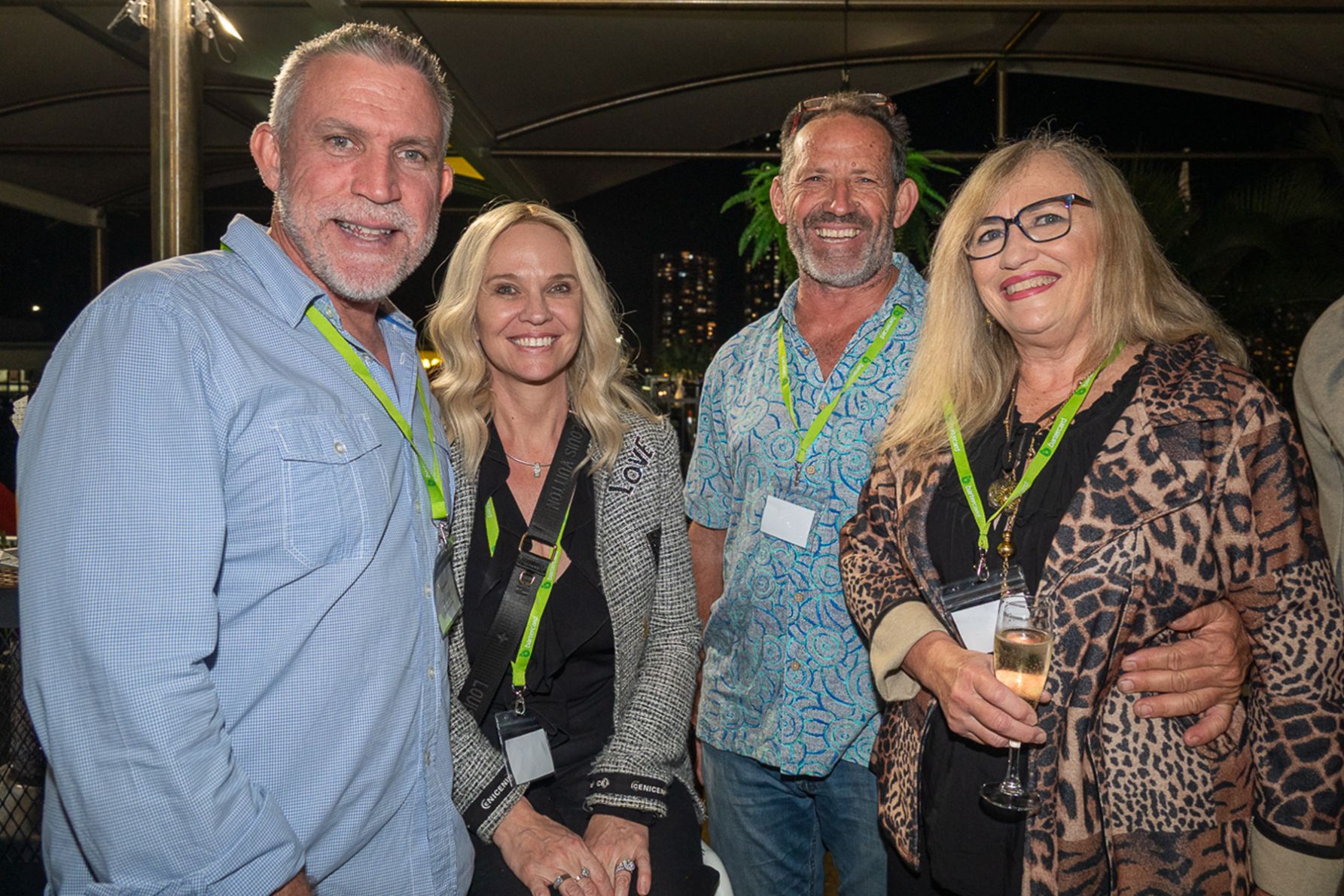David & Christine Hart, Darren Biglands and Kate Biglands