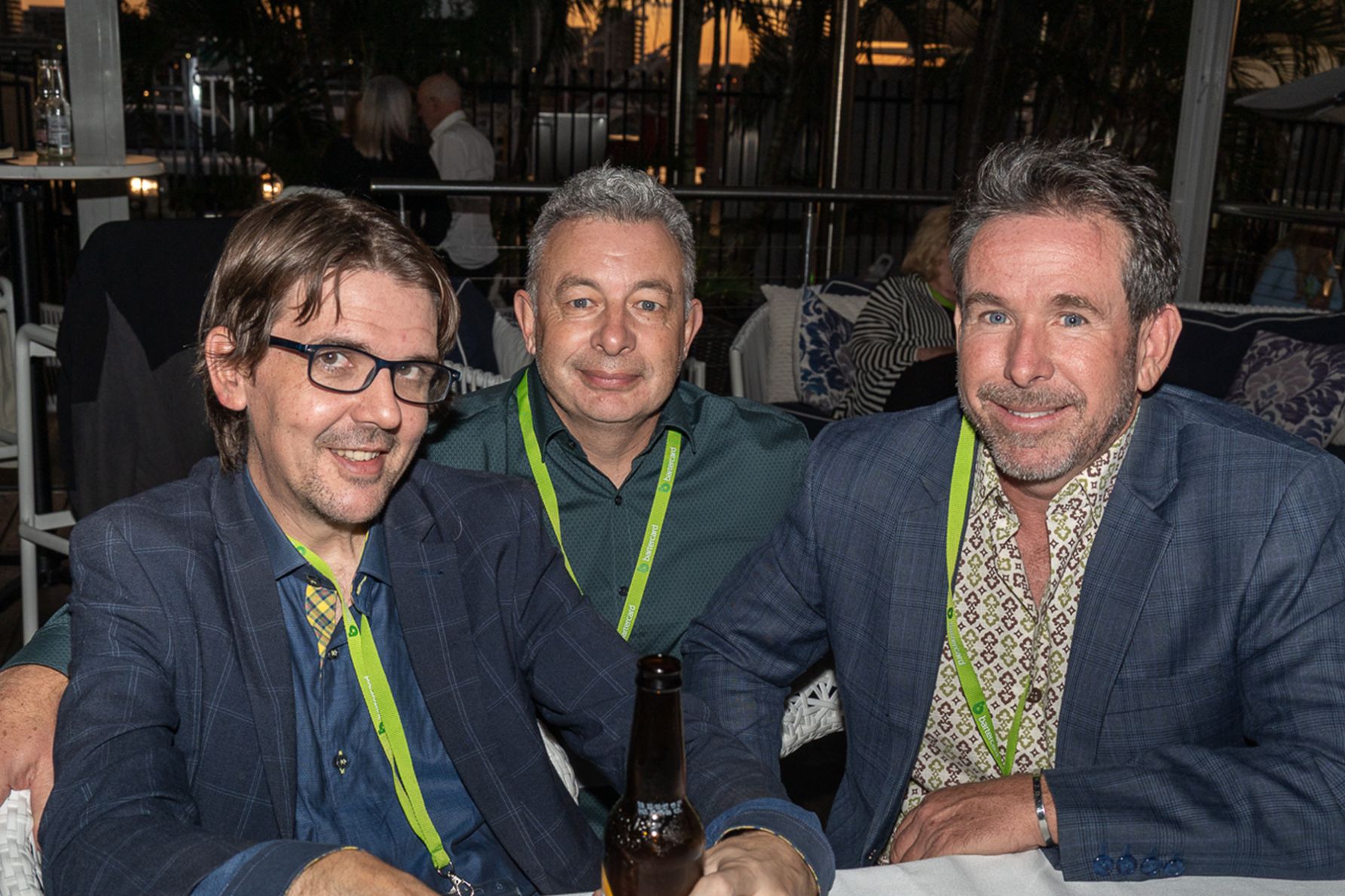 Brian Byrne, Michael Hetherington and Nick Newman