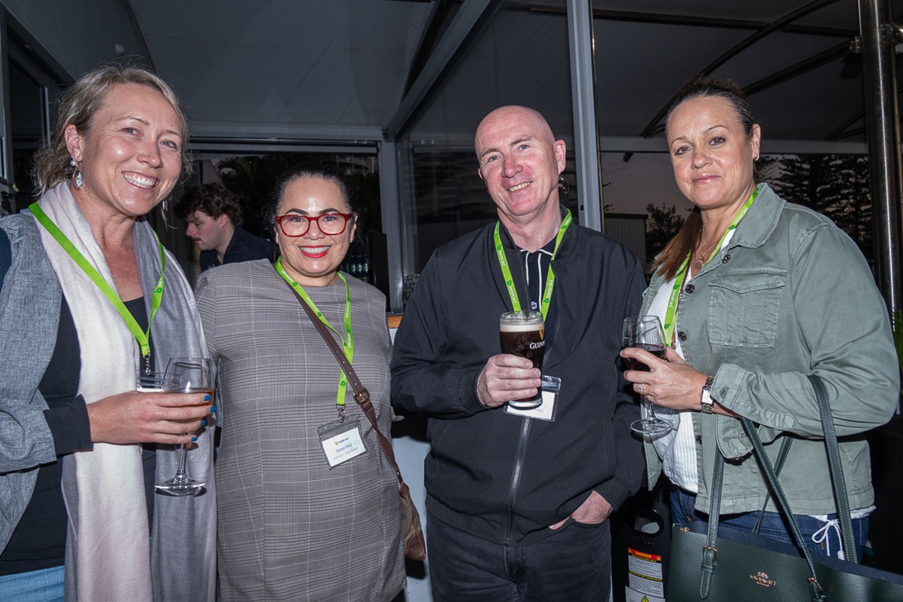 Alissa Wilkinson, Renee Muir, Mike Hall and Simone Sleep