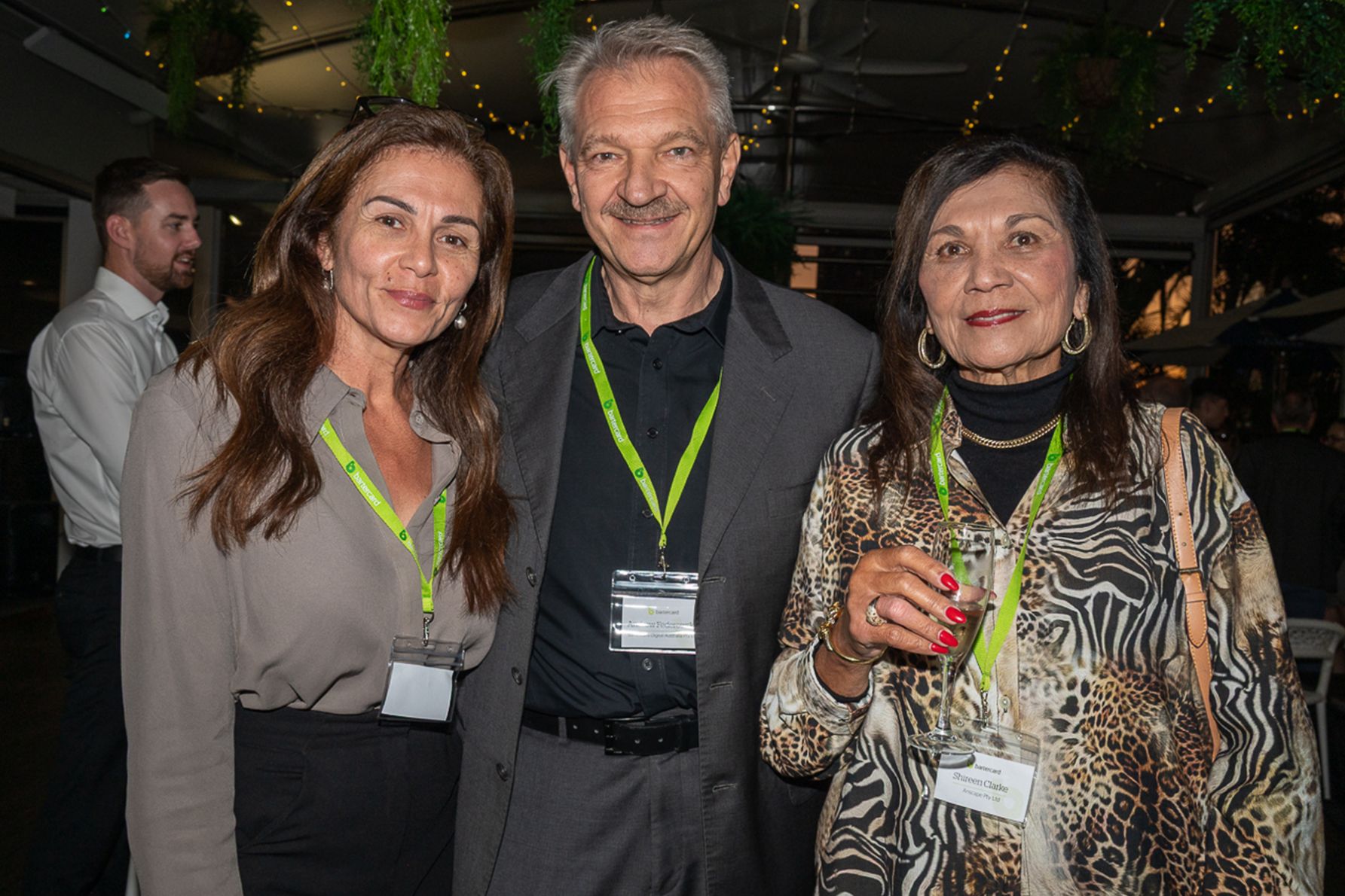 Jackie Clarke, Andrew Federowsky and Shireen Clarke