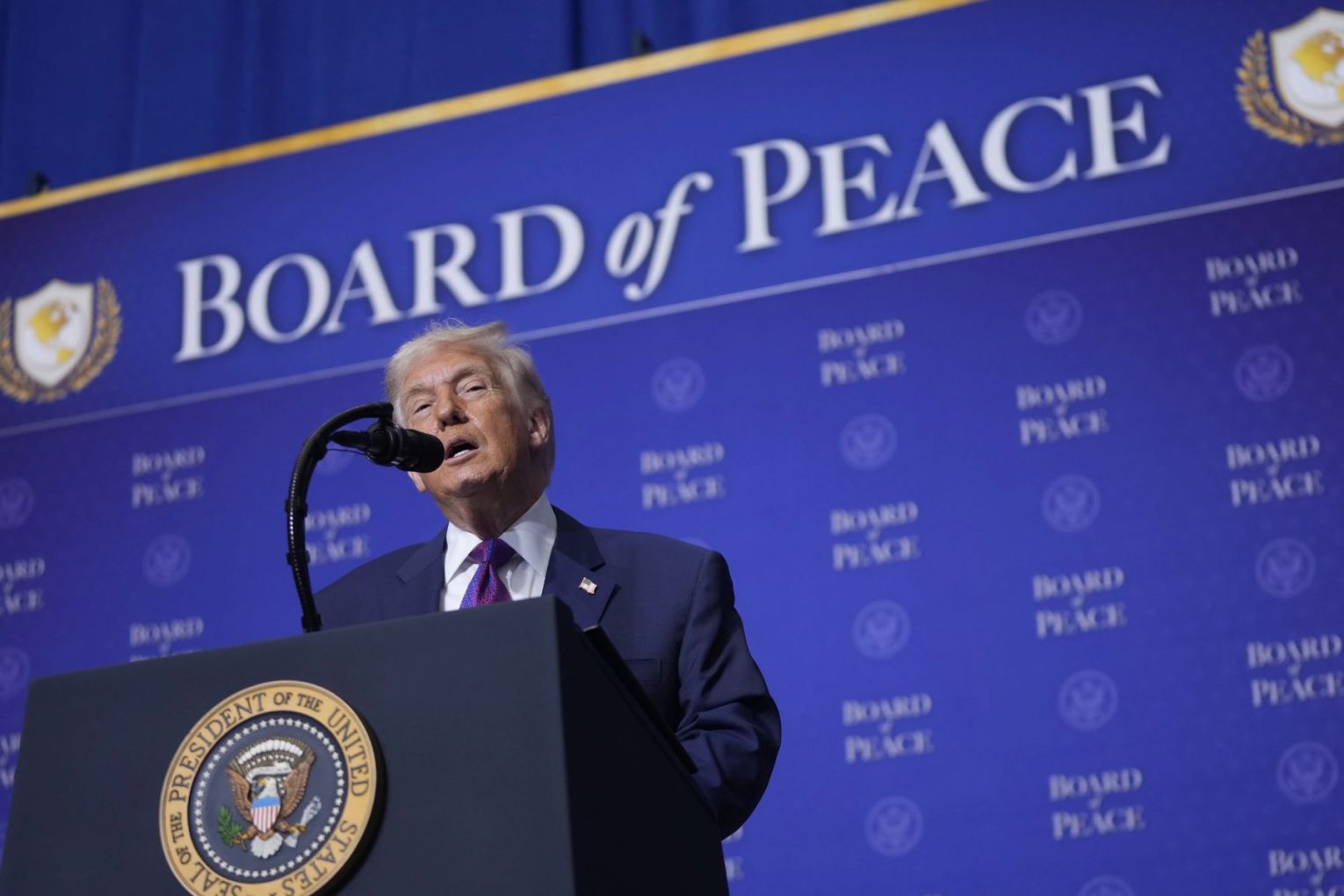 Donald Trump's so-called Board of Peace has secured a deal to disarm Hamas, the US president says.
