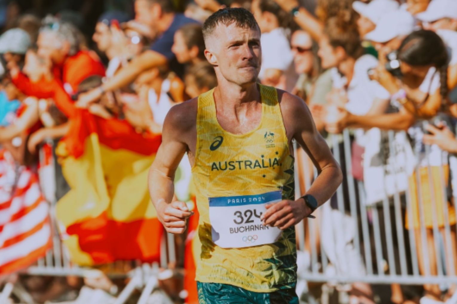 Australian marathon record-holder Andy Buchanan is nearing his racing return. Picture: via Instagram