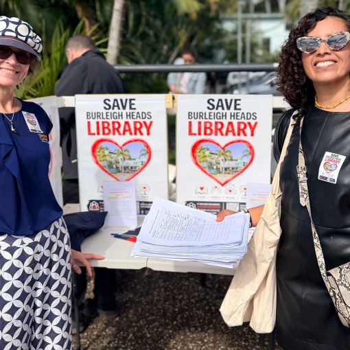 Thumbnail for Shelved: Library closure stalls as thousands sign petition