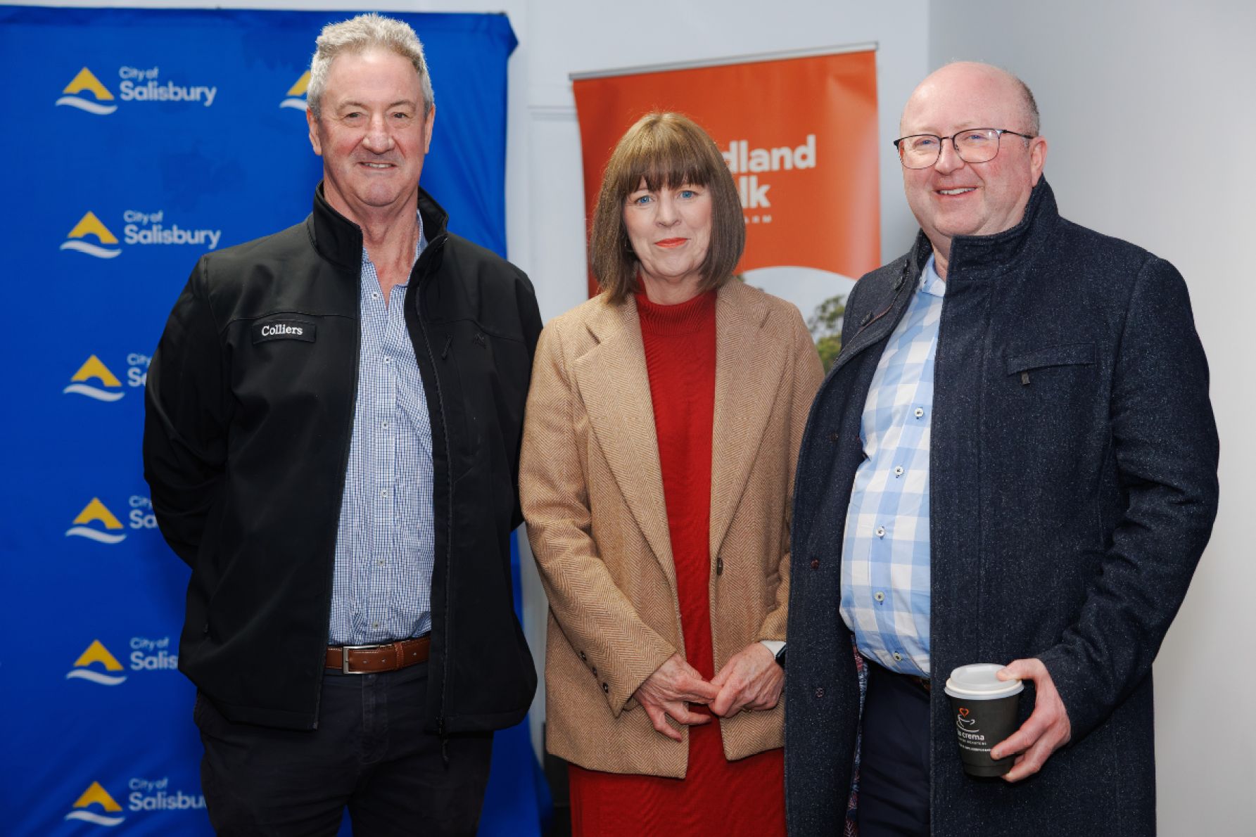 Dean Mathews, Sharee Klein and Andrew Haines