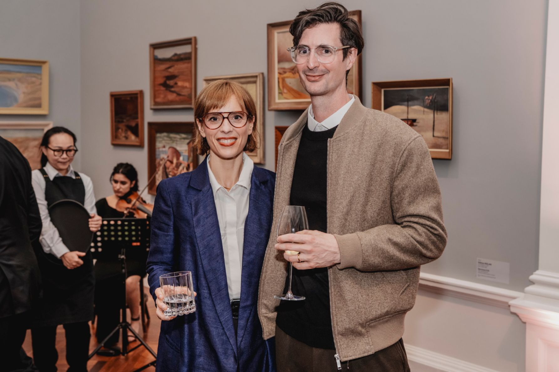 Alice Lindstrom and William Rockel