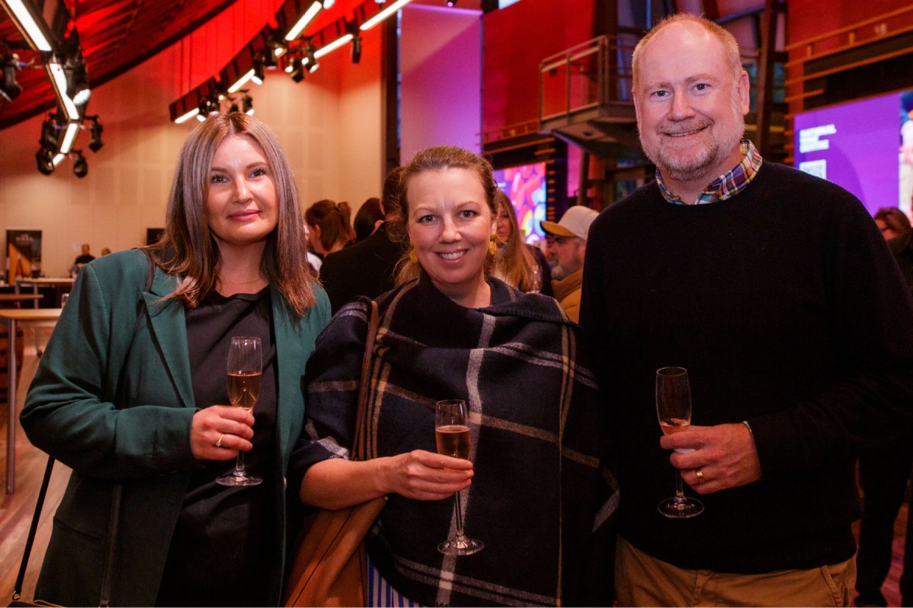 Erryn Dryga, Julia Thomson and Mark Phelps