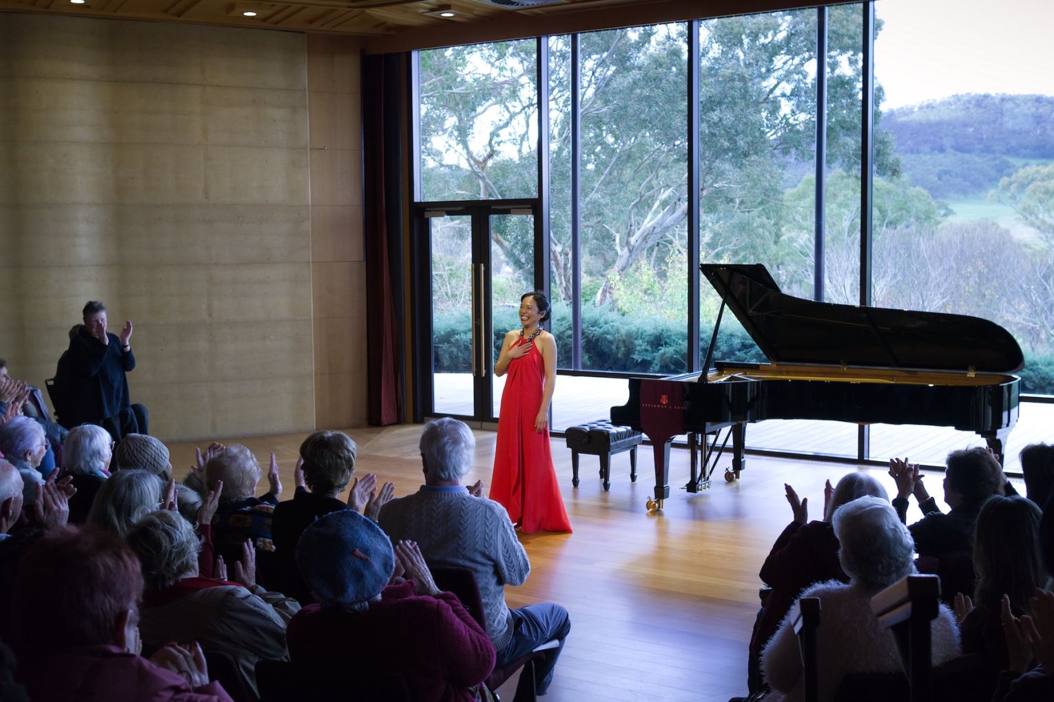 Andrea Lam performs at UKARIA. Photo: Ben Nicholls / UKARIA / Supplied