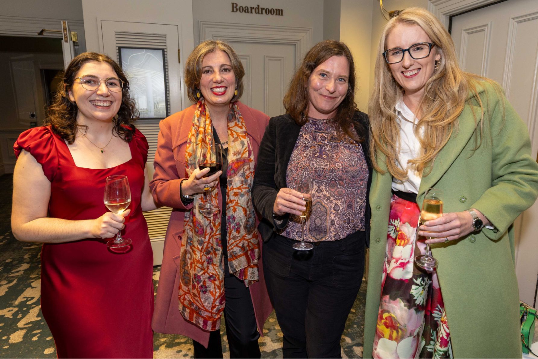 Helen Karakulak, Chrisanthi Giotis, Charlotte Chalklen and Liz Ellison