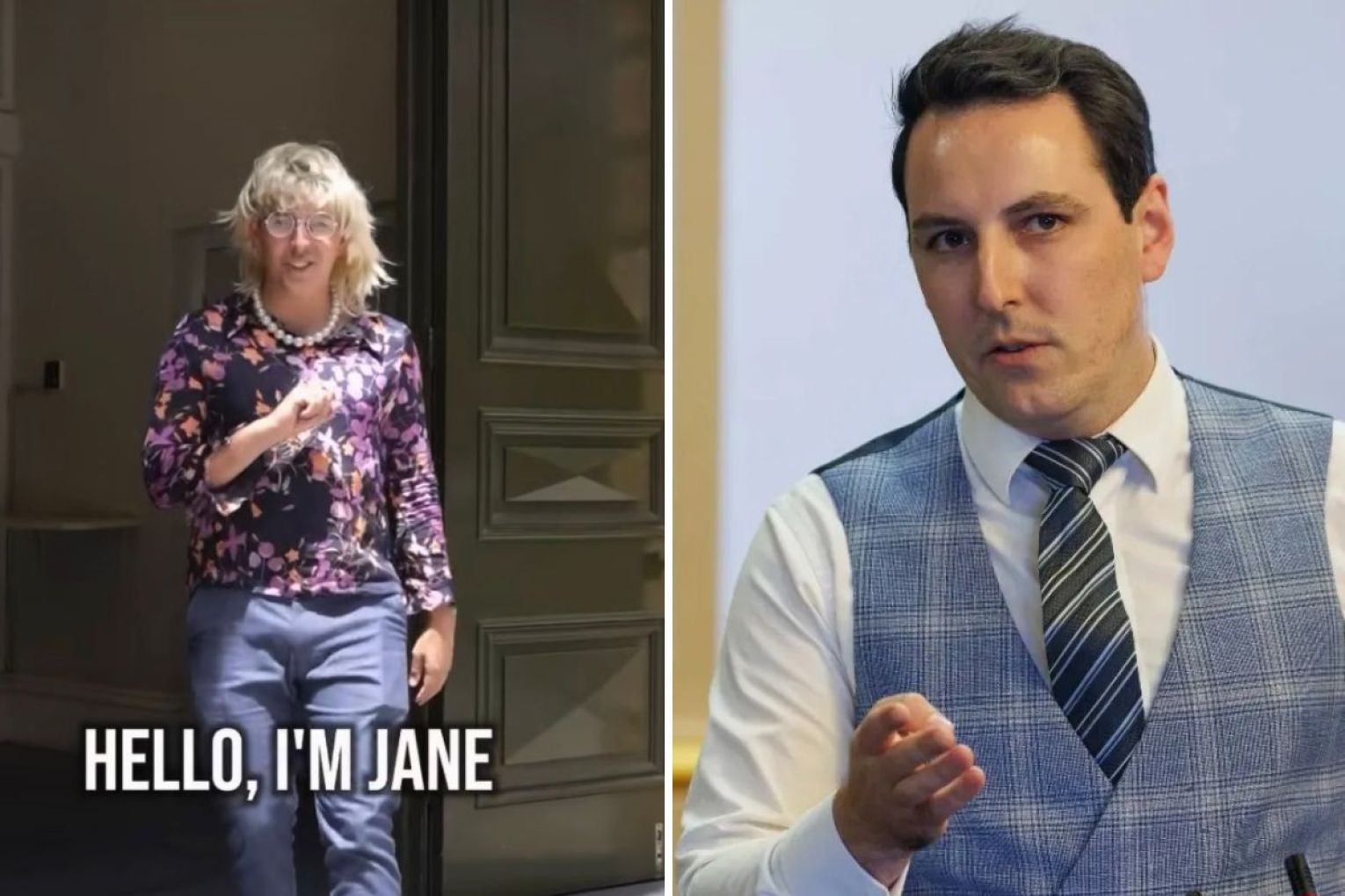 Councillor Henry Davis made a video dressed as Lord Mayor Jane Lomax-Smith in December 2024. Now, he's running for the role himself.