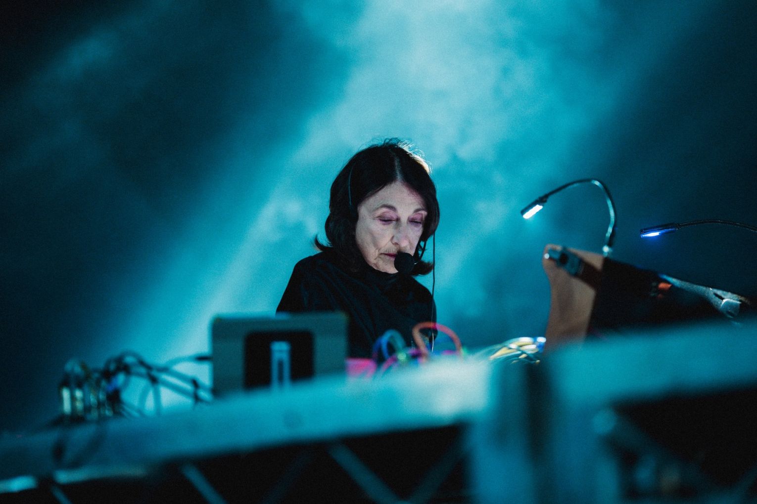 Electronic music legend Suzanne Ciani led the 2026 Unsound Adelaide lineup. Photo: Saige Prime / Supplied