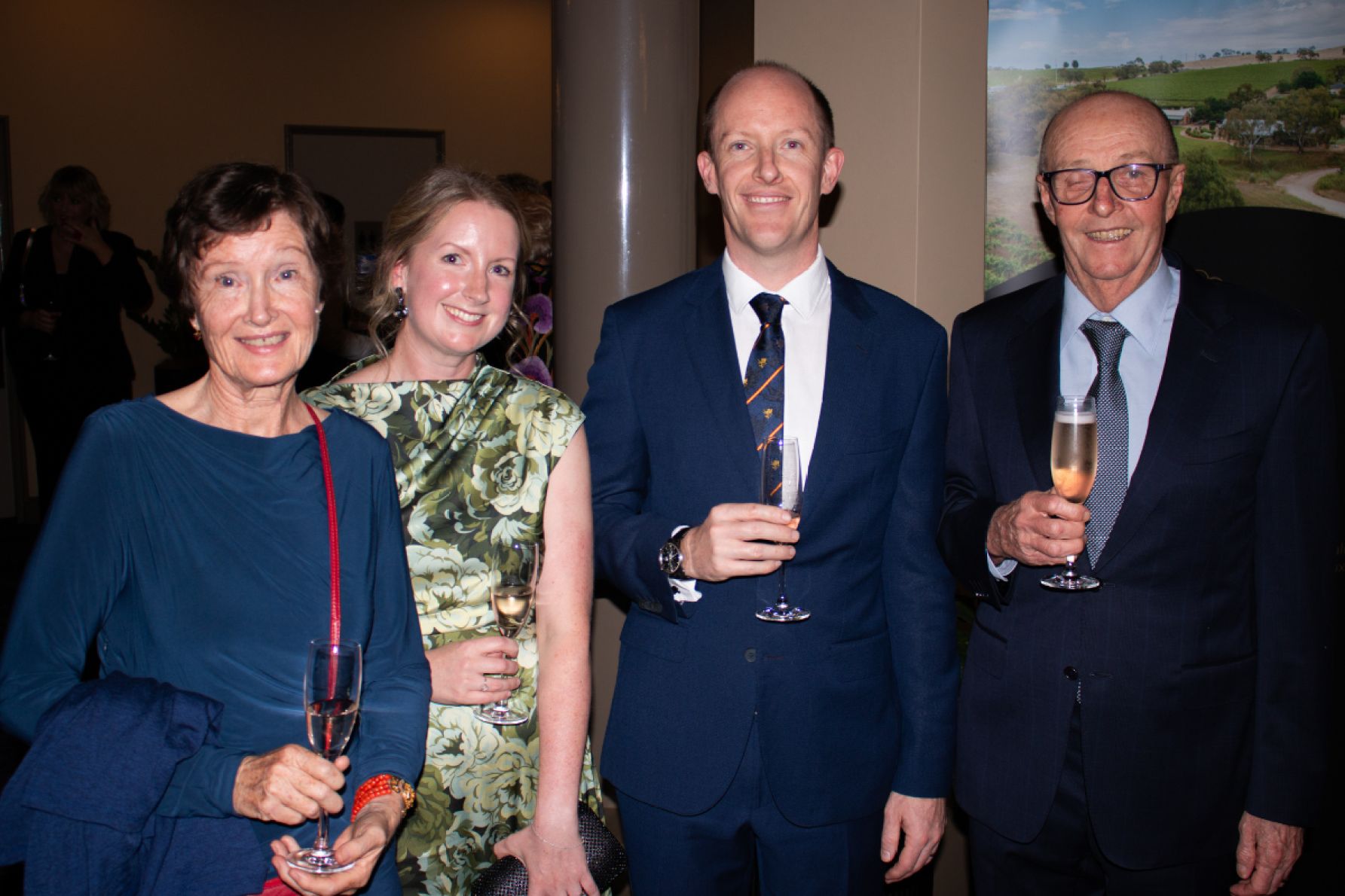 Jacqueline Hahn, Claire Hahn, Michael Hahn and James Hahn