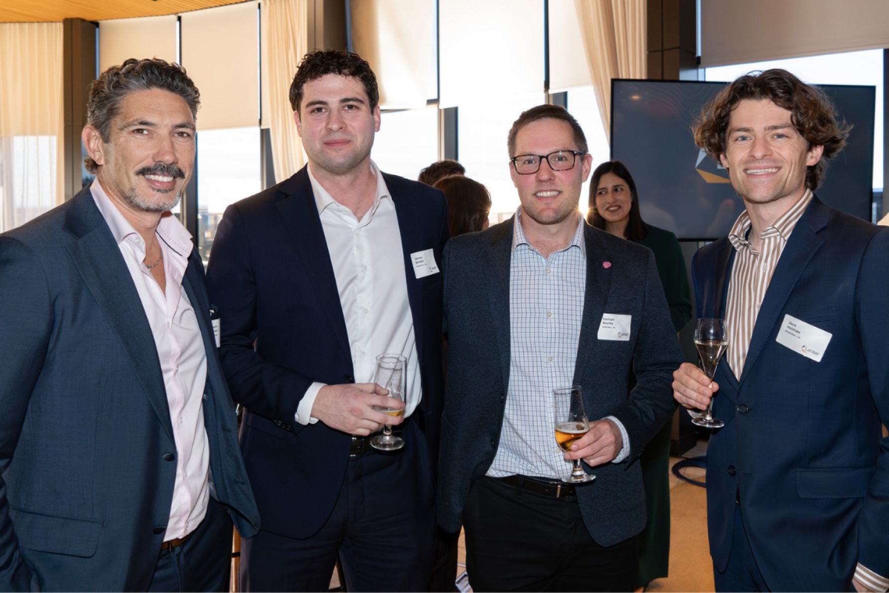 Jason Green, James Brooks, Damian Bourke and Jack Holmes