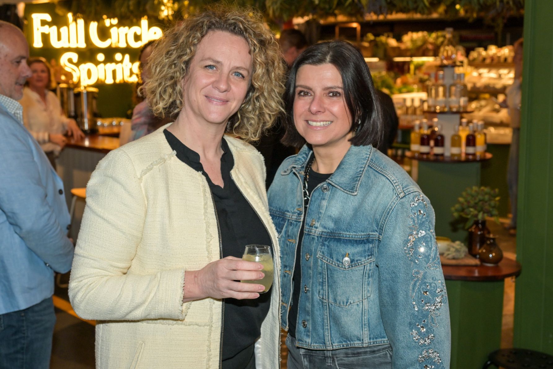 Fabienne Reilly and Vicki Papazaharias