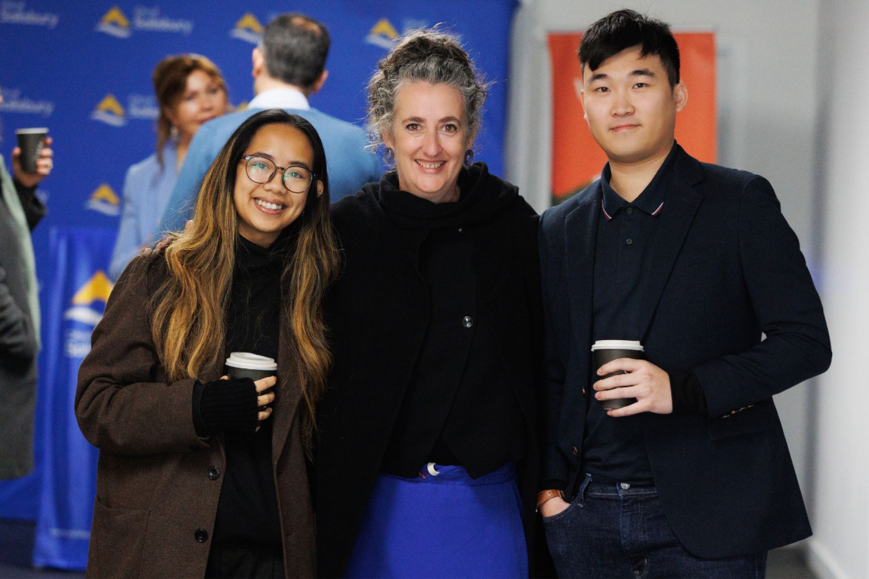 Leia Ahmed, Lauren Byleveld and Michael Chan