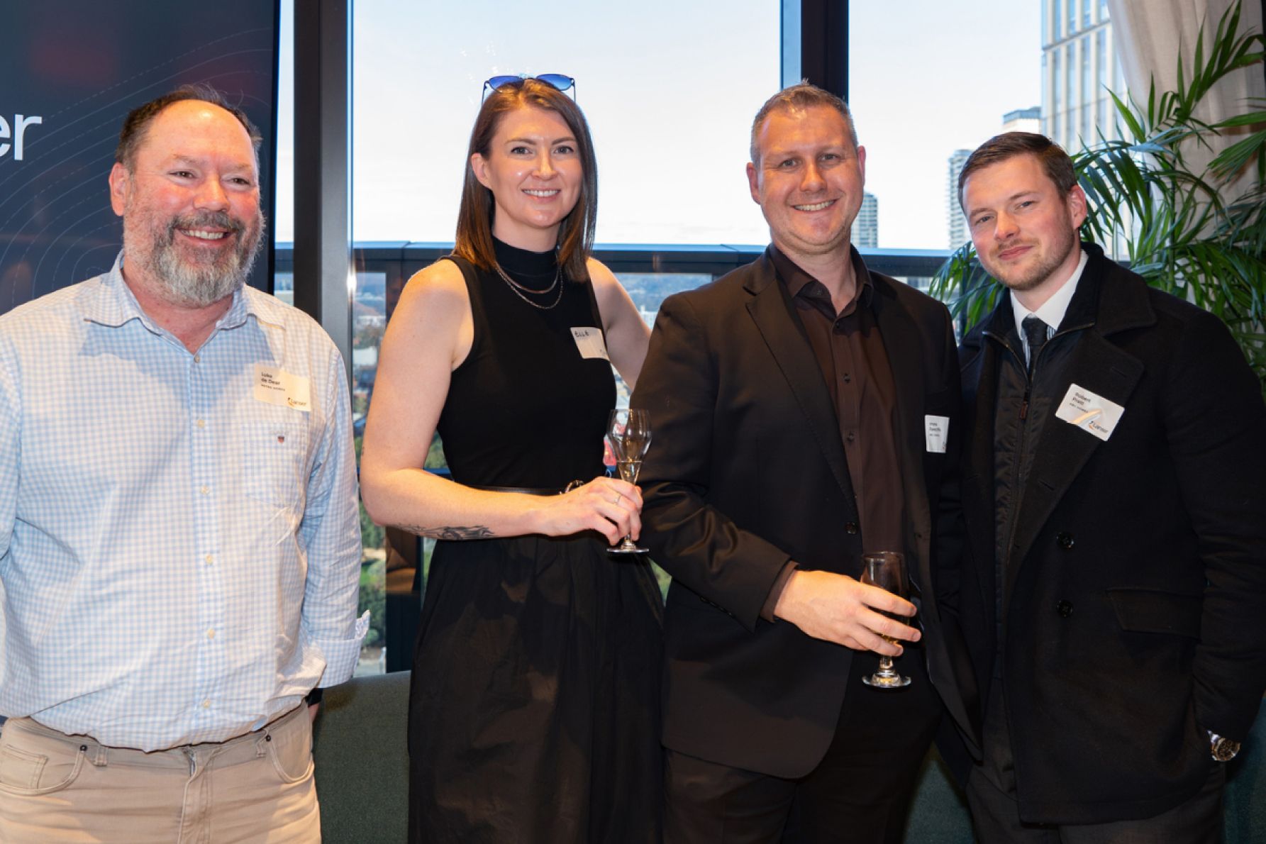 Luke de Dear, Elle Bastouil, Shane Rawcliffe and Robert Pratt