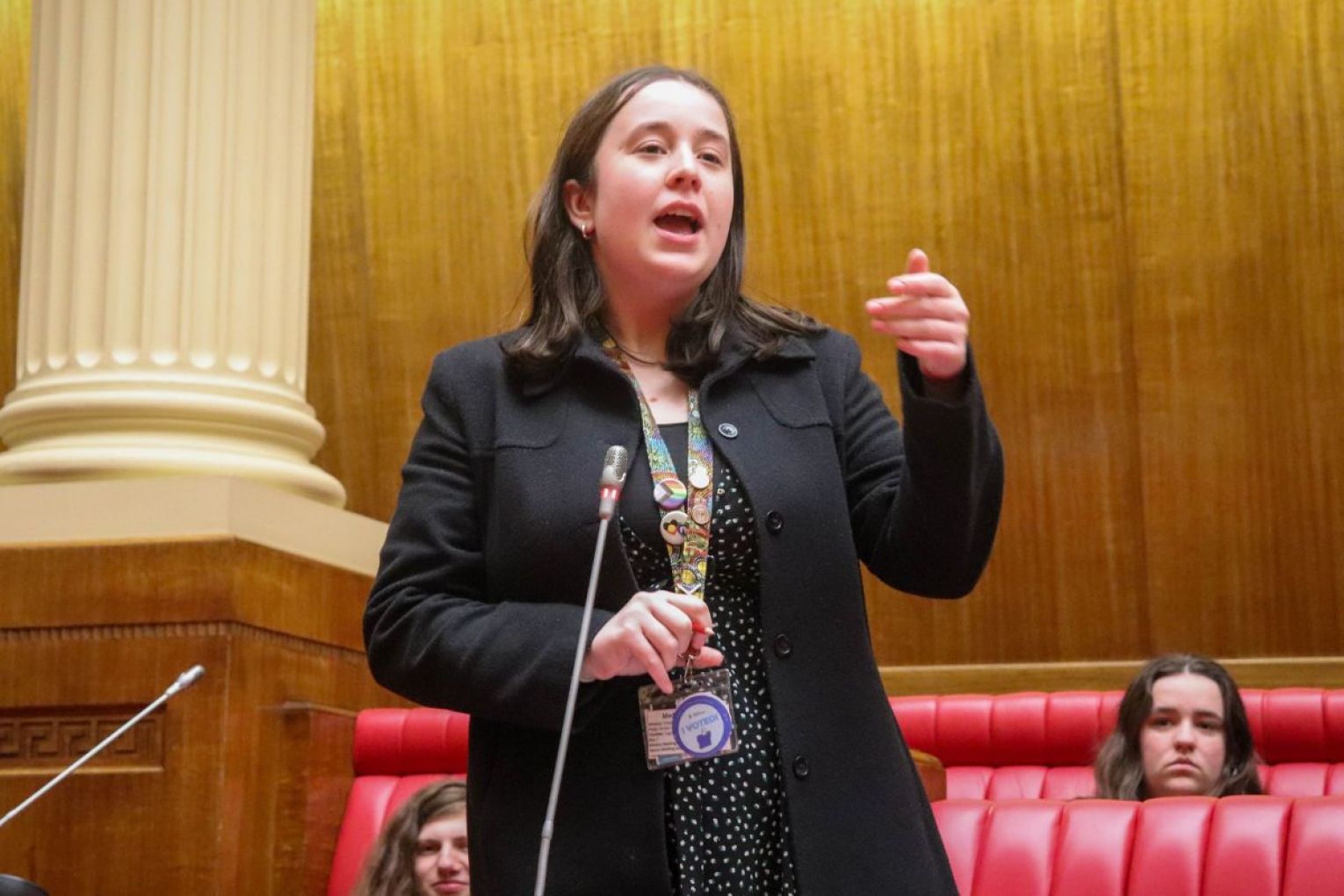 Madison Spencer has been voted the 32nd Youth Governor by her peers. Photo: supplied
