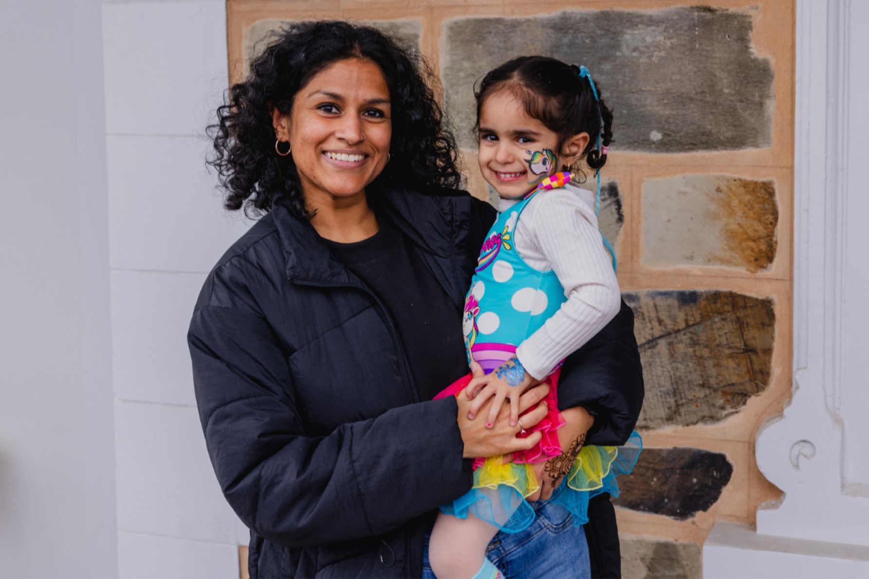 Maria Mereira with Elyana Pereira