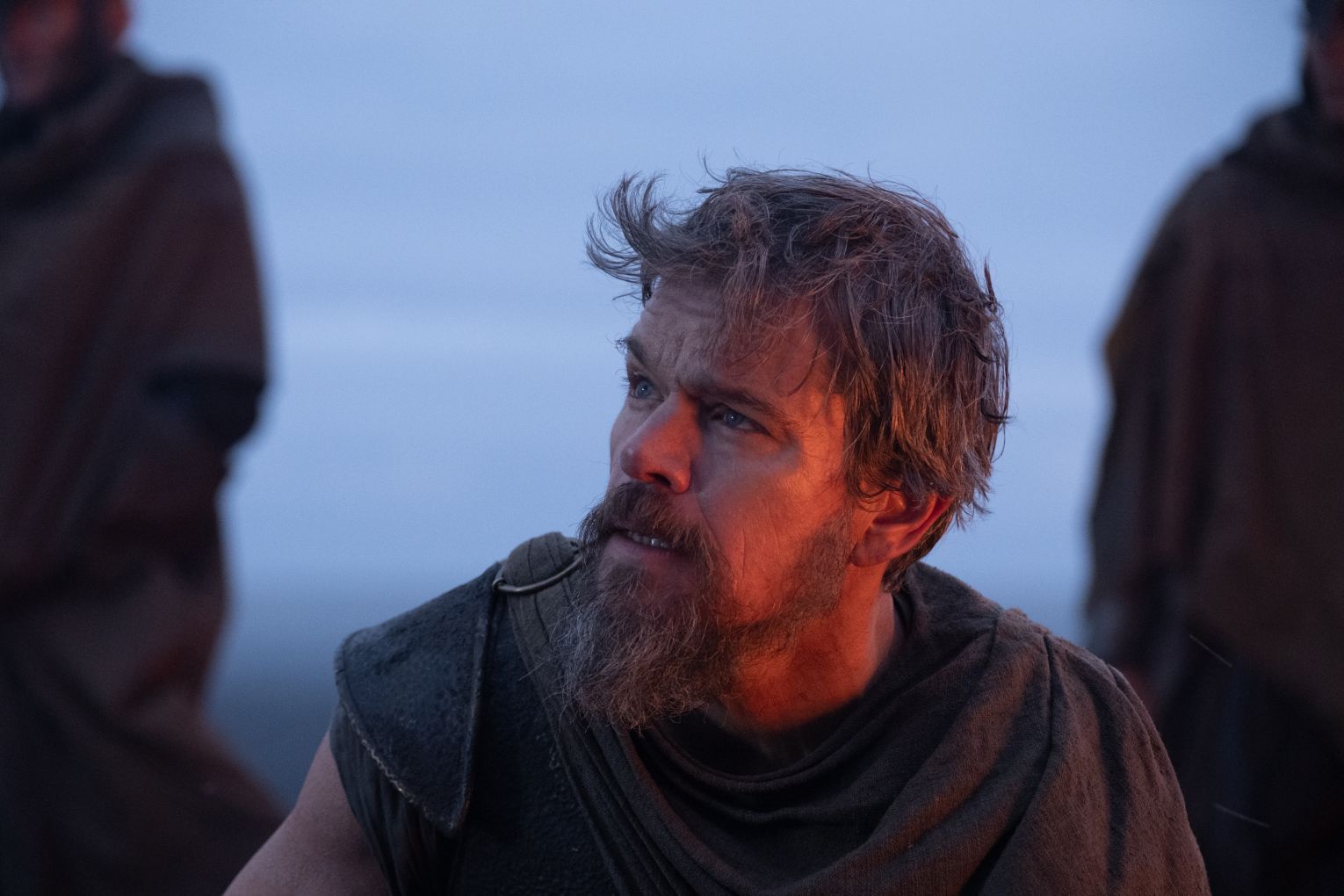 Matt Damon is Odysseus in The Odyssey, written, produced and directed by Christopher Nolan. Photo: Courtesy of Universal Pictures