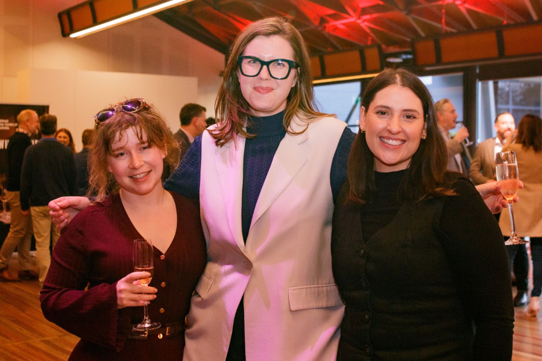 Nadia Baldassi-Winderlich, Amy Wall and Georgia Davidson