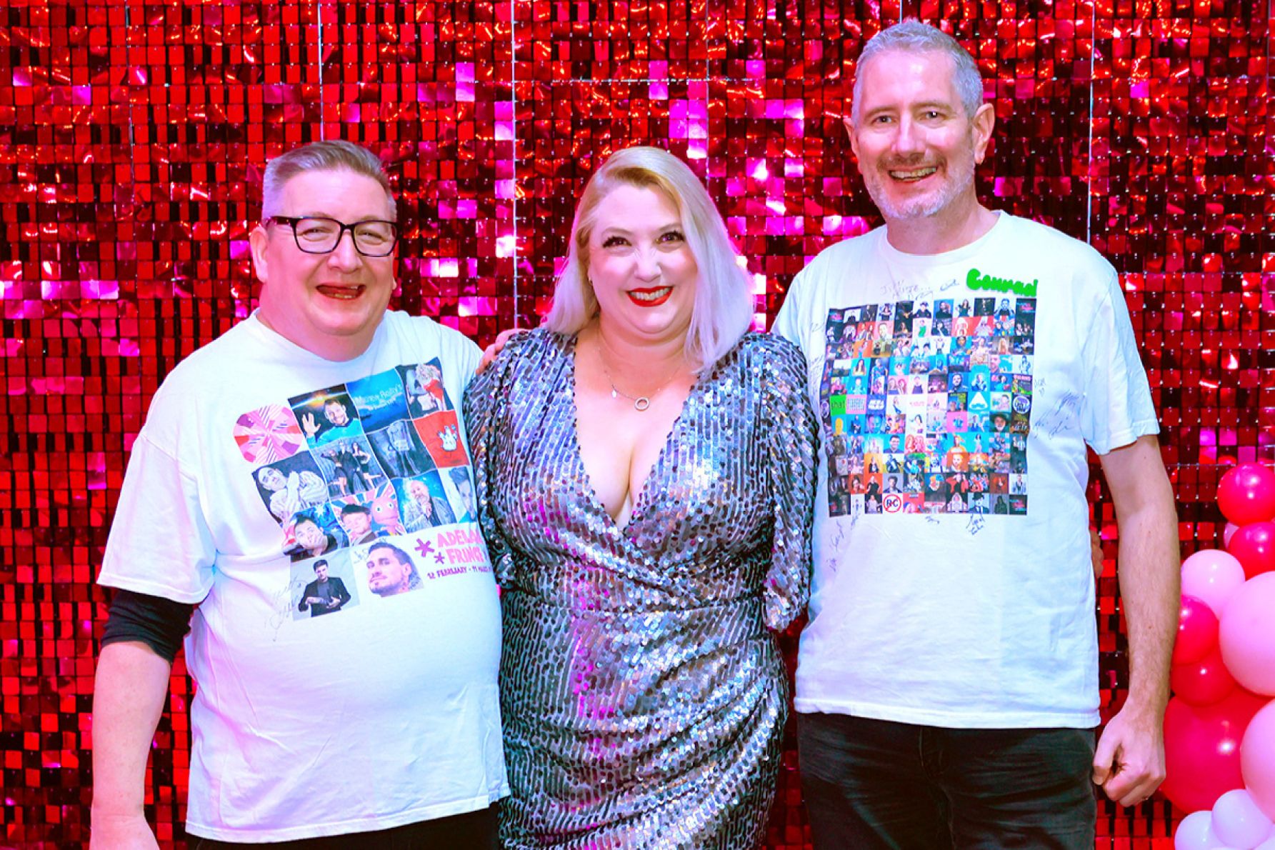 Ray Henley-Calvert, Libby Trainor Parker and Conrad Henley-Calvert