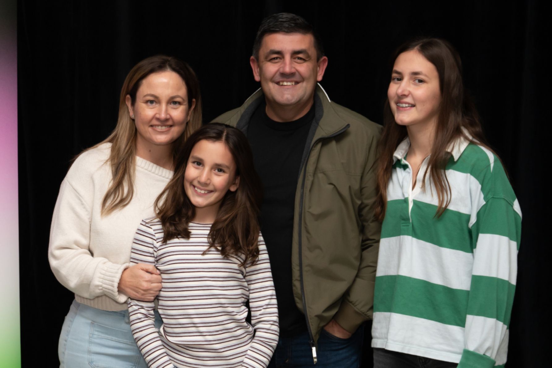 Renae Novakovic, Amelia Novakovic, Leko Novakovic and Lily Novakovic