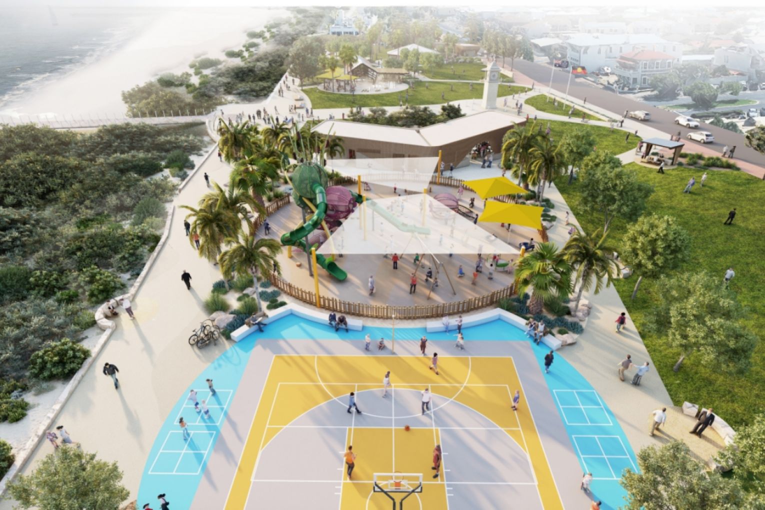 The Semaphore Foreshore is set for a major upgrade. Renders: Supplied