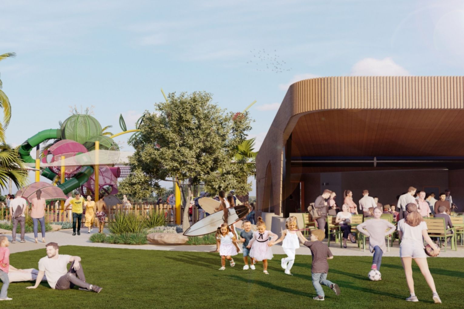 The Semaphore Foreshore is set for a major upgrade. Renders: Supplied