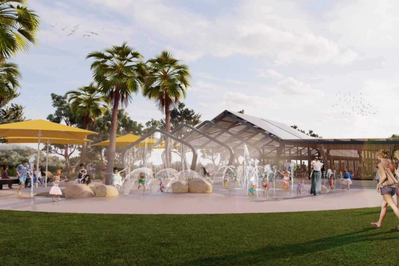 The Semaphore Foreshore is set for a major upgrade. Renders: Supplied