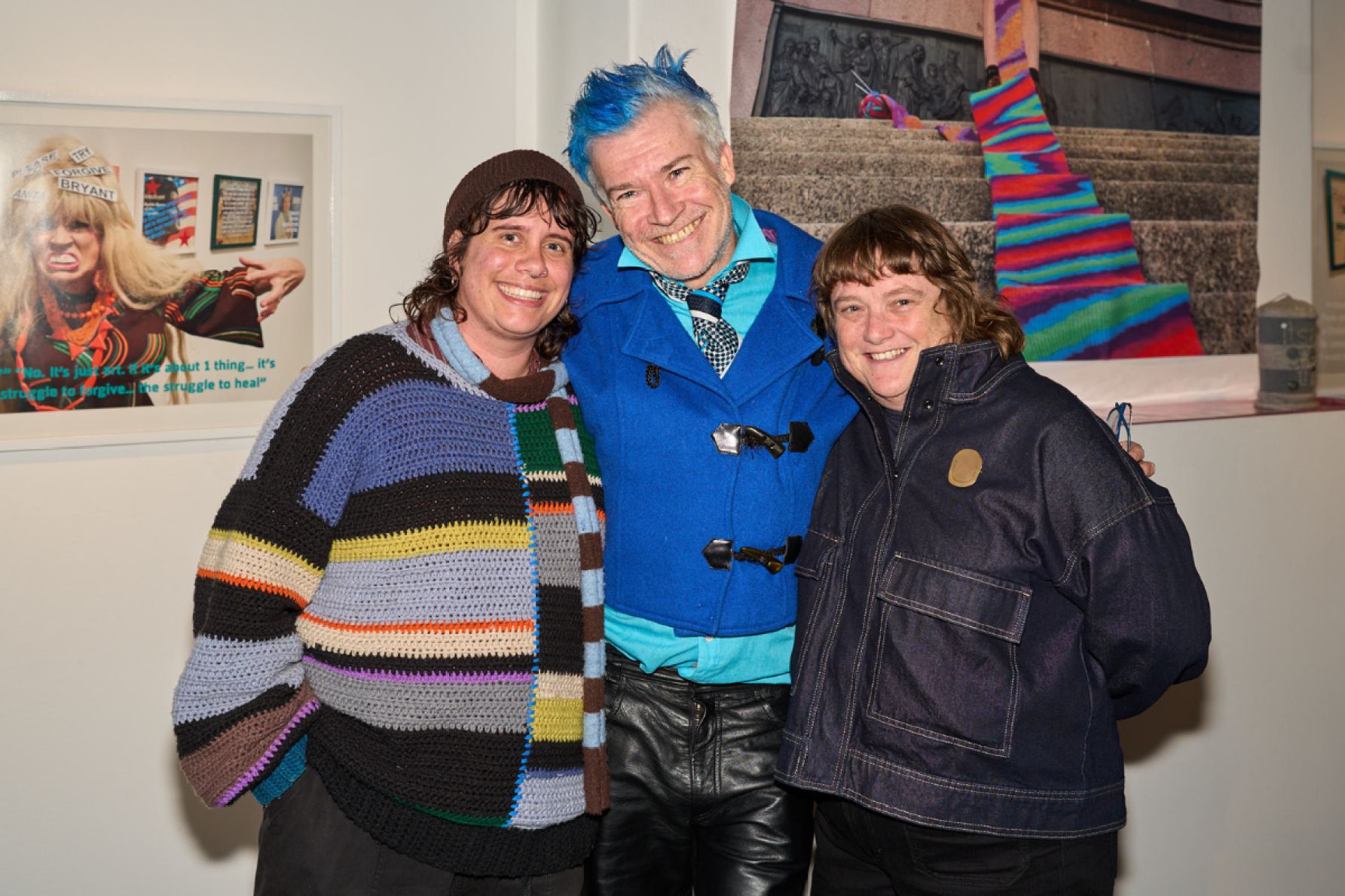 Tikari Rigney, Troy-Anthony Baylis and Rachel Harris