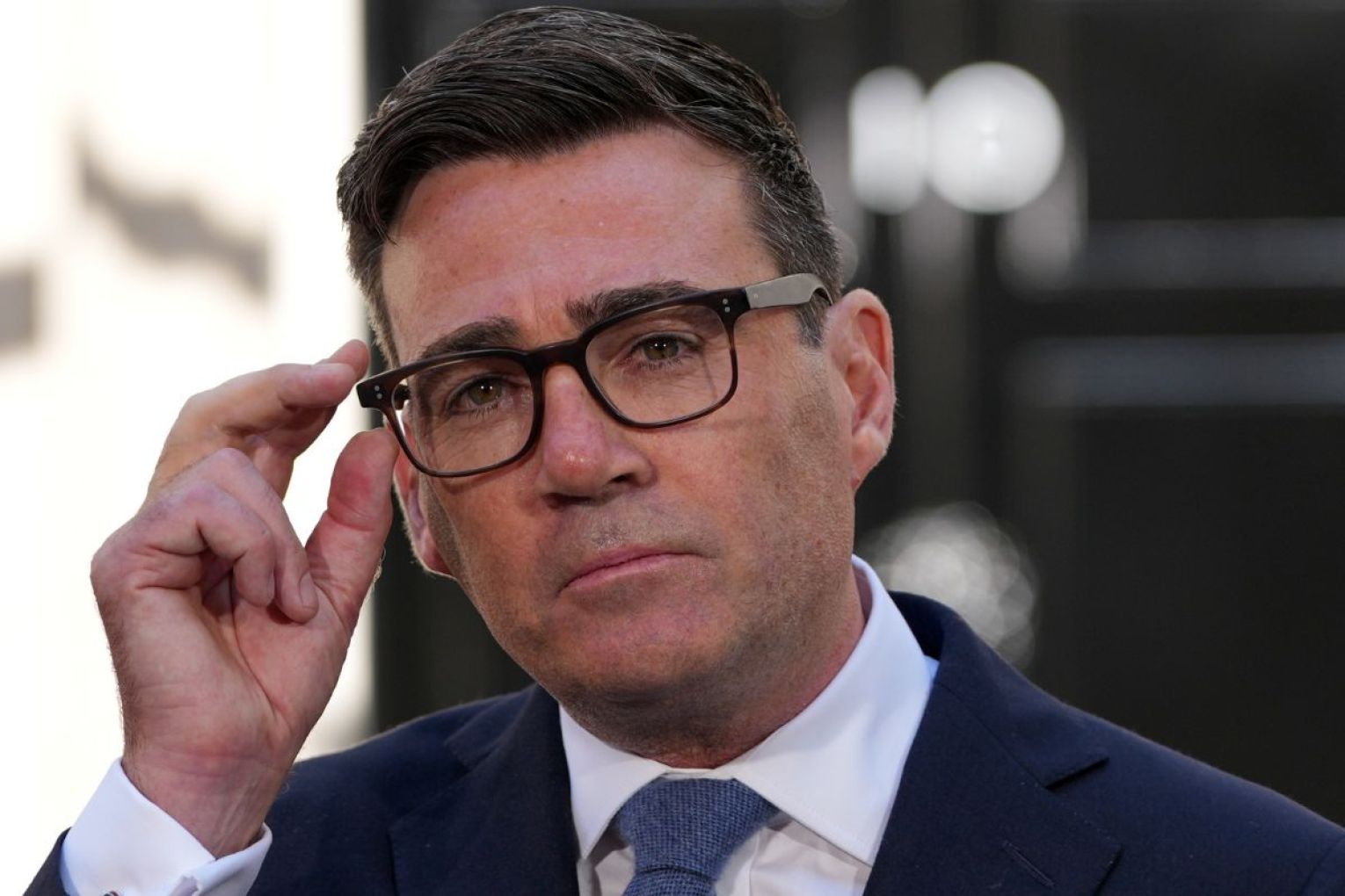 Britain's new Prime Minister Andy Burnham speaks to staff and media at 10 Downing Street in London, Monday, July 20, 2026.Picture: AP Photo/Kirsty Wigglesworth