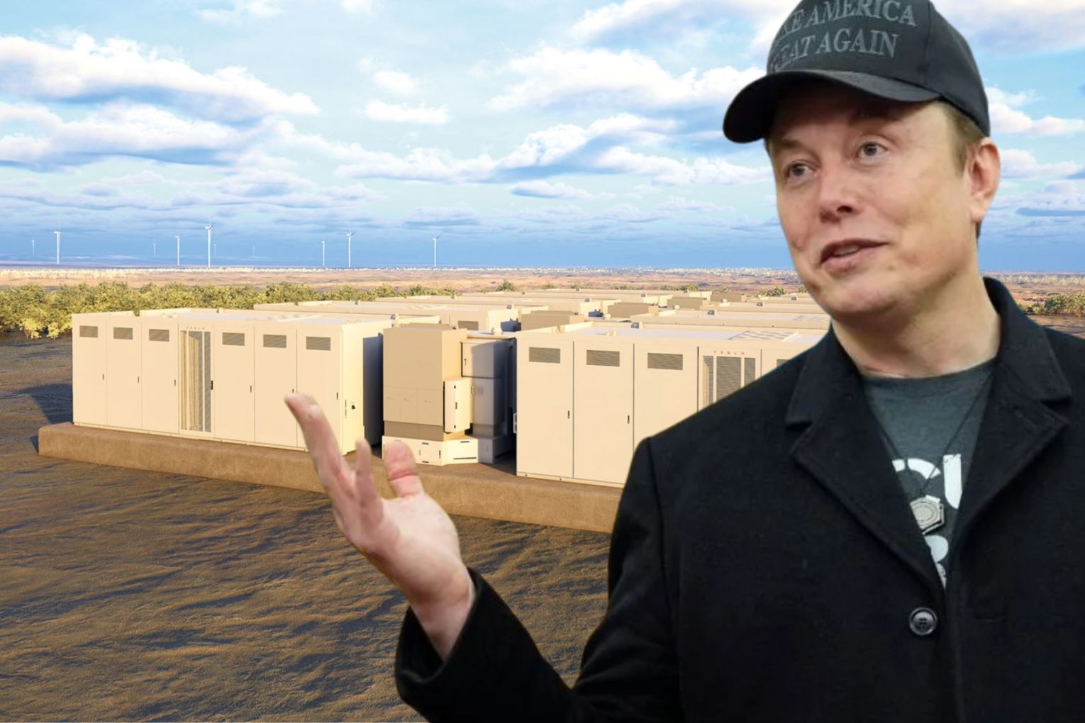 Neoen's big battery in the Mid North is set for a major upgrade with Elon Musk's help. Picture: Supplied
