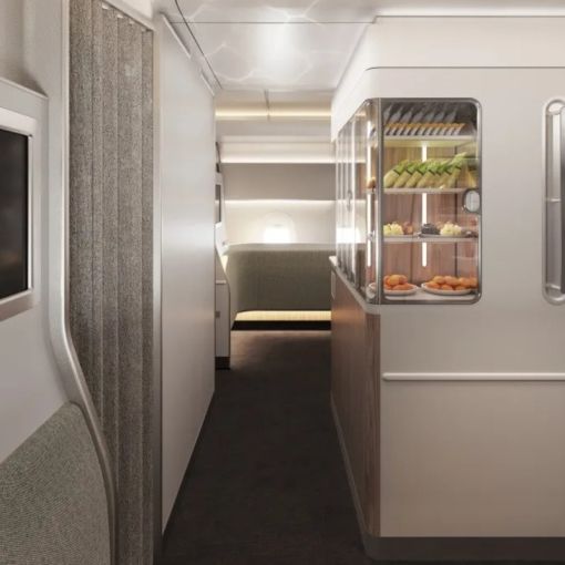 Thumbnail for Inside the world’s first ‘wellbeing zone’ onboard Qantas’ big jet
