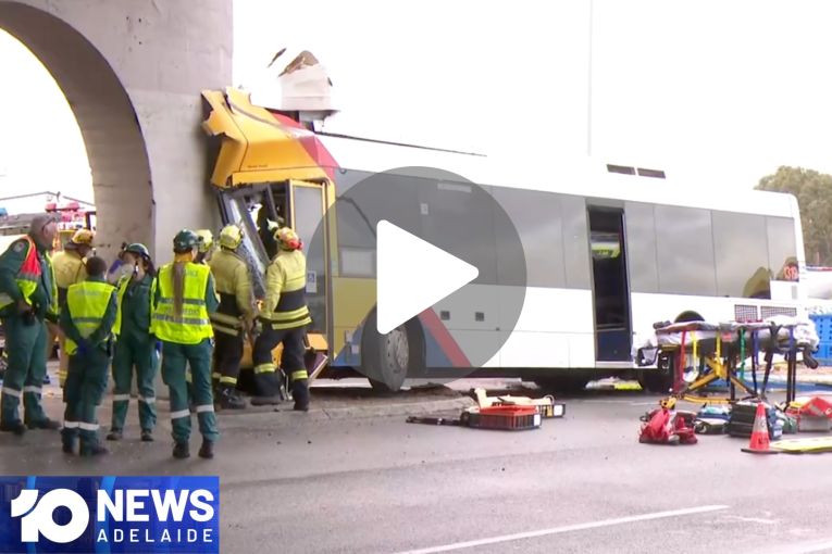 Thumbnail for VIDEO: Serious Port Adelaide bus crash | Waterloo Corner shed fire