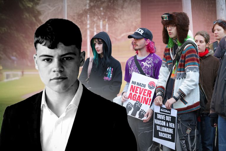 Thumbnail for Burnside hopeful calls for ‘revolution’ in protest against govt