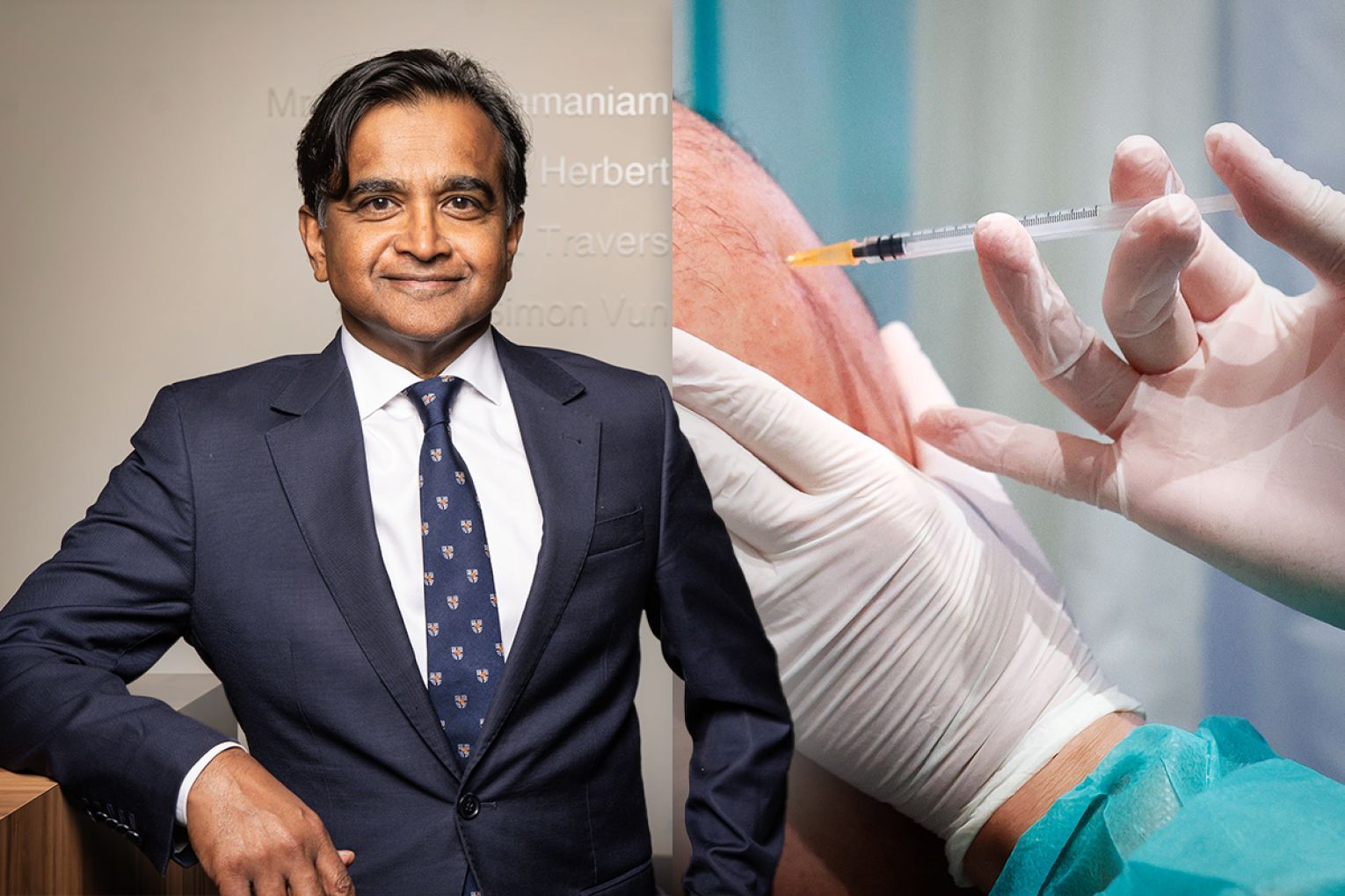AMA SA president Dr Peter Subramaniam said doctors around Australia had raised concerns about supply issues for the pneumococcal vaccine. Photo: Carsten Koall/dpa. Graphic: James Taylor 