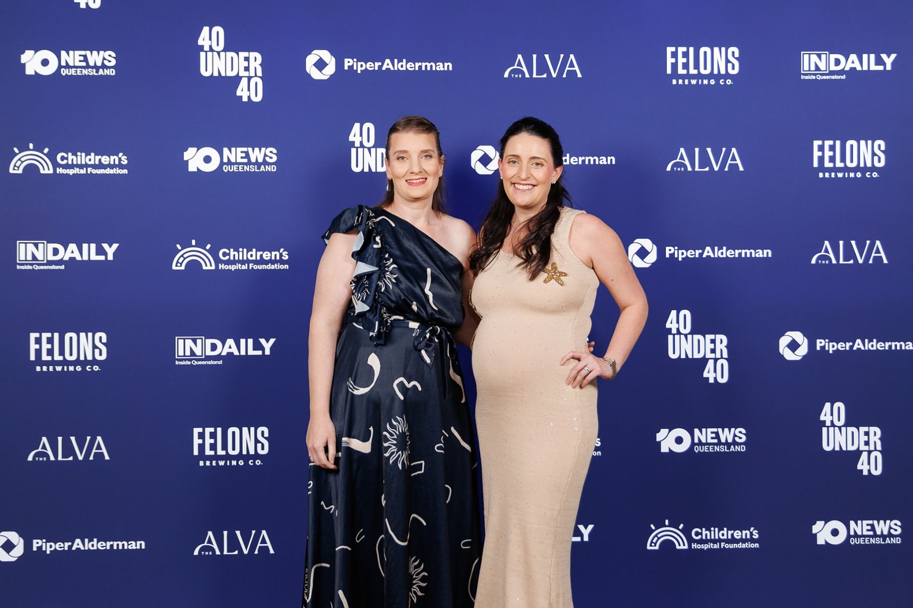 Courtney O'Boyle and 40 Under 40 Finalist Rebecca Petroff 