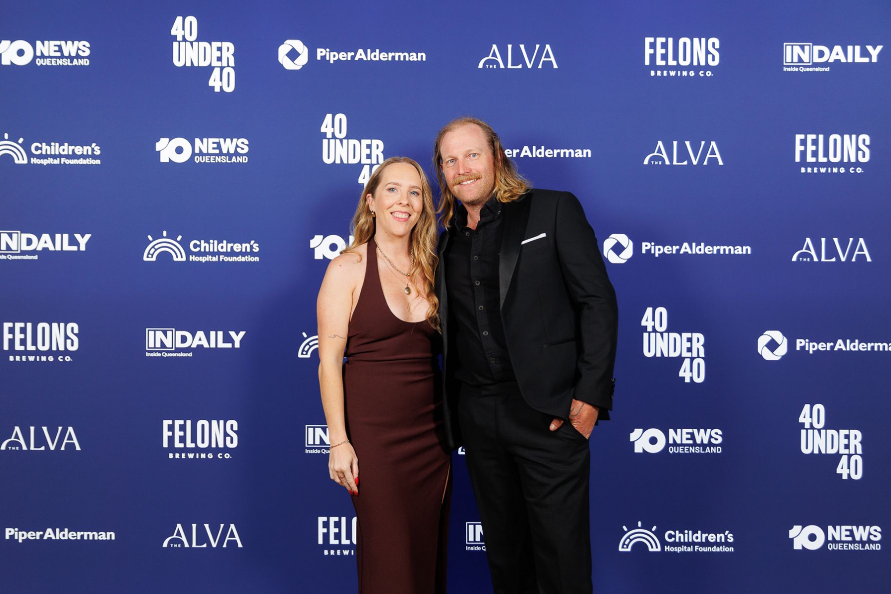 40 Under 40 Finalist Chanel Clark and Latham Croft 