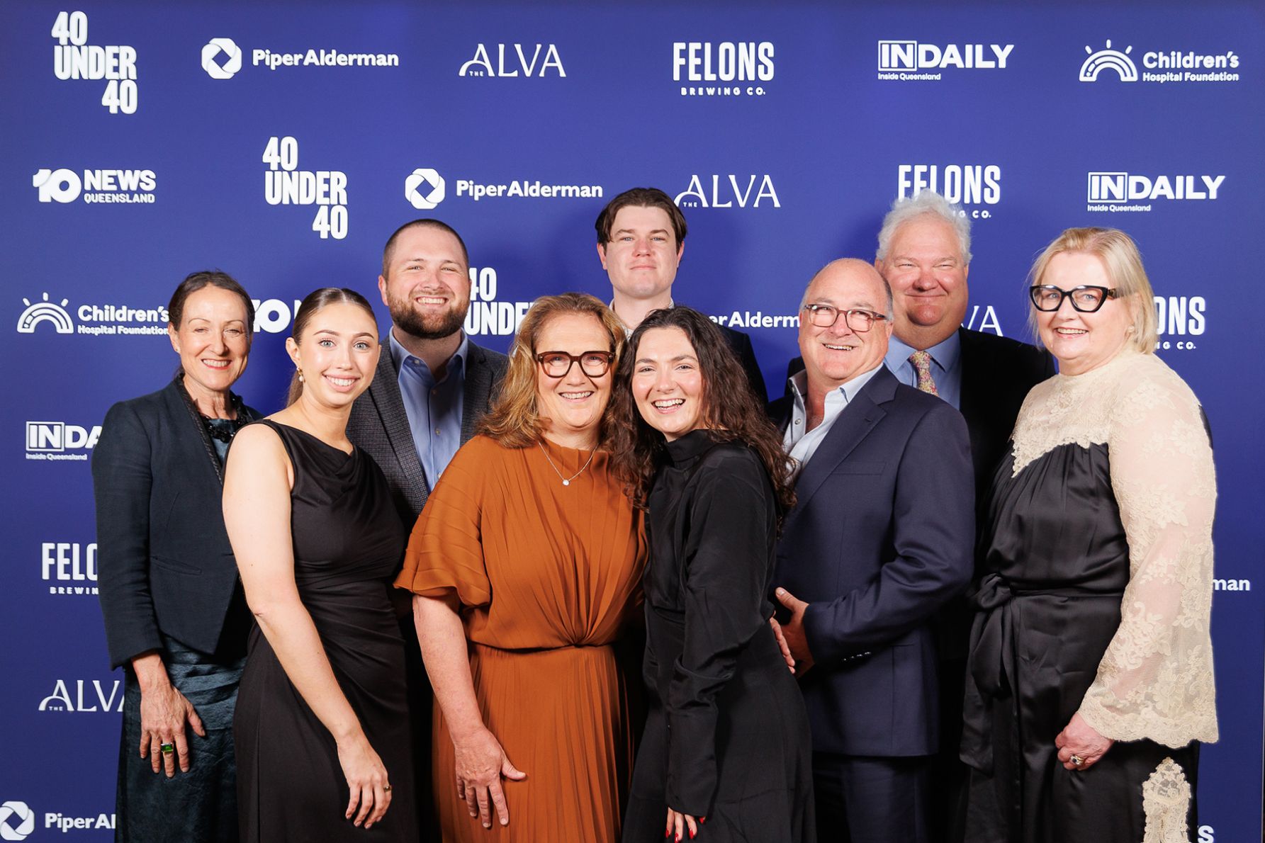 40 Under 40 Finalist Grace Kelly and guests 