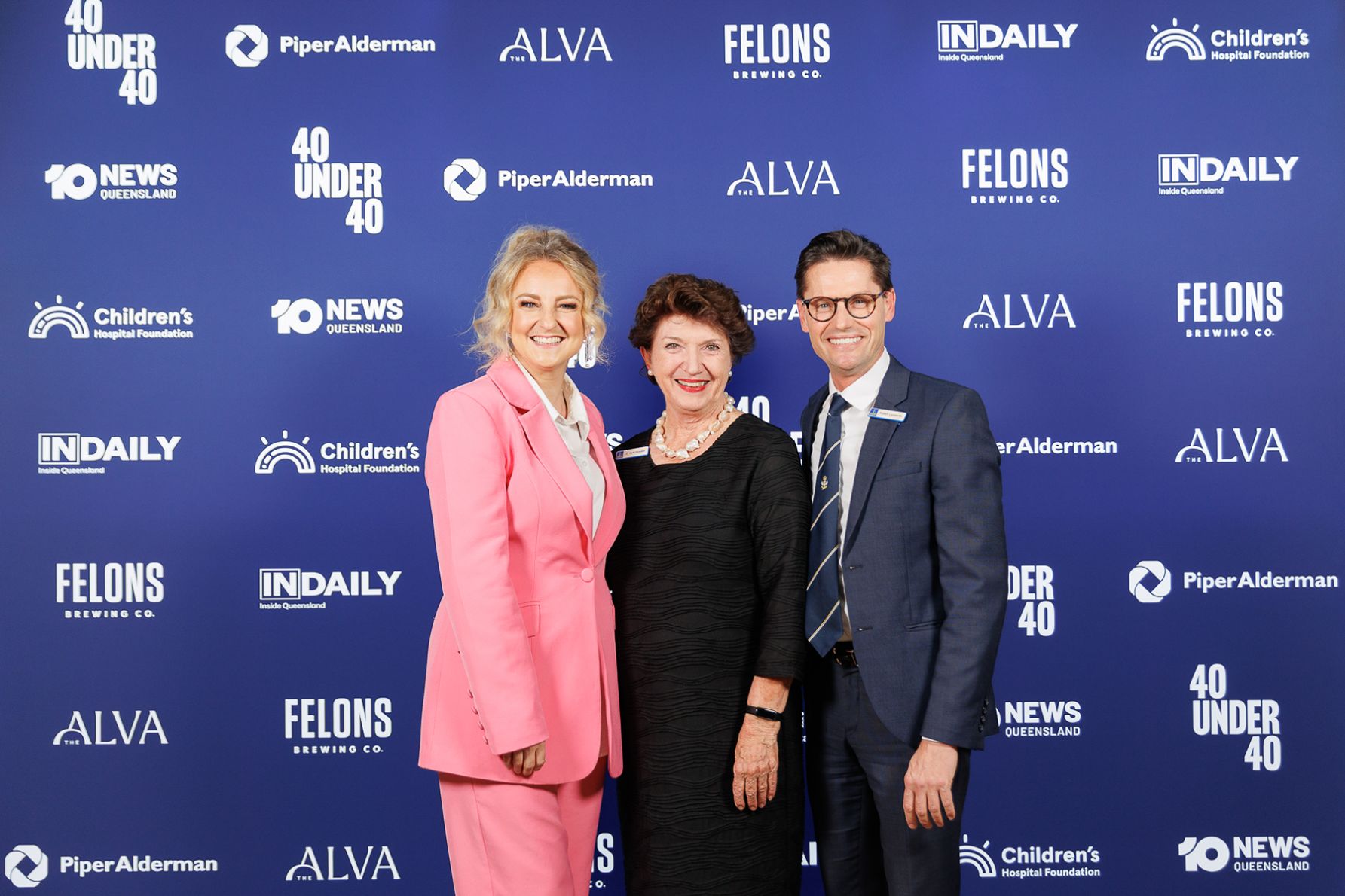 Naomi Price, Cr Vicki Howard and Robert Lambert 