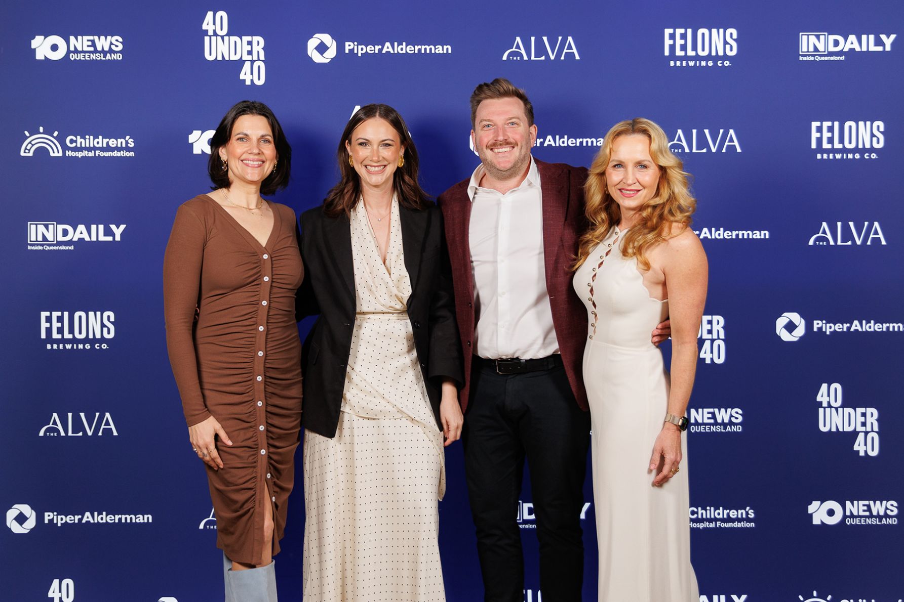 Inga Tracey, Alexandra Graham, Peter Breuer and Nadine Moore