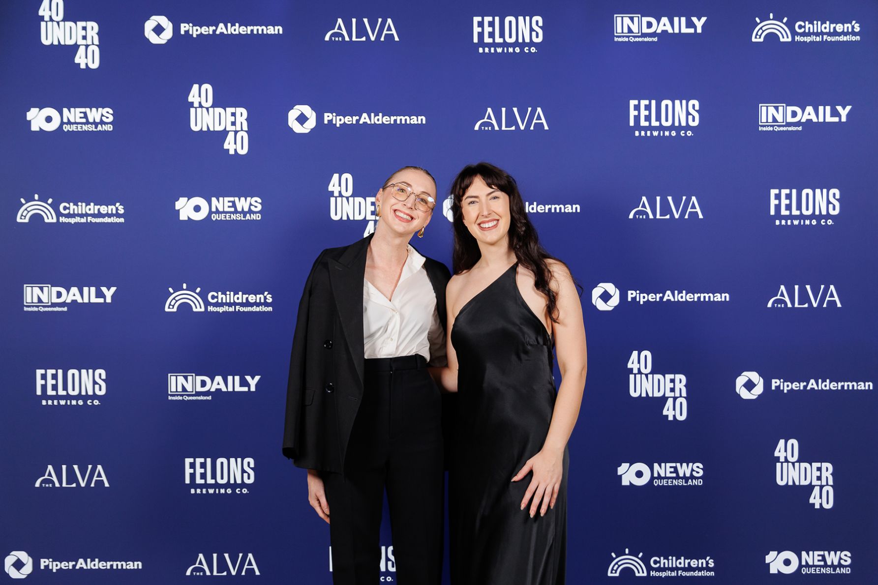 Rachel Western and 40 Under 40 Finalist Odette Miller 
