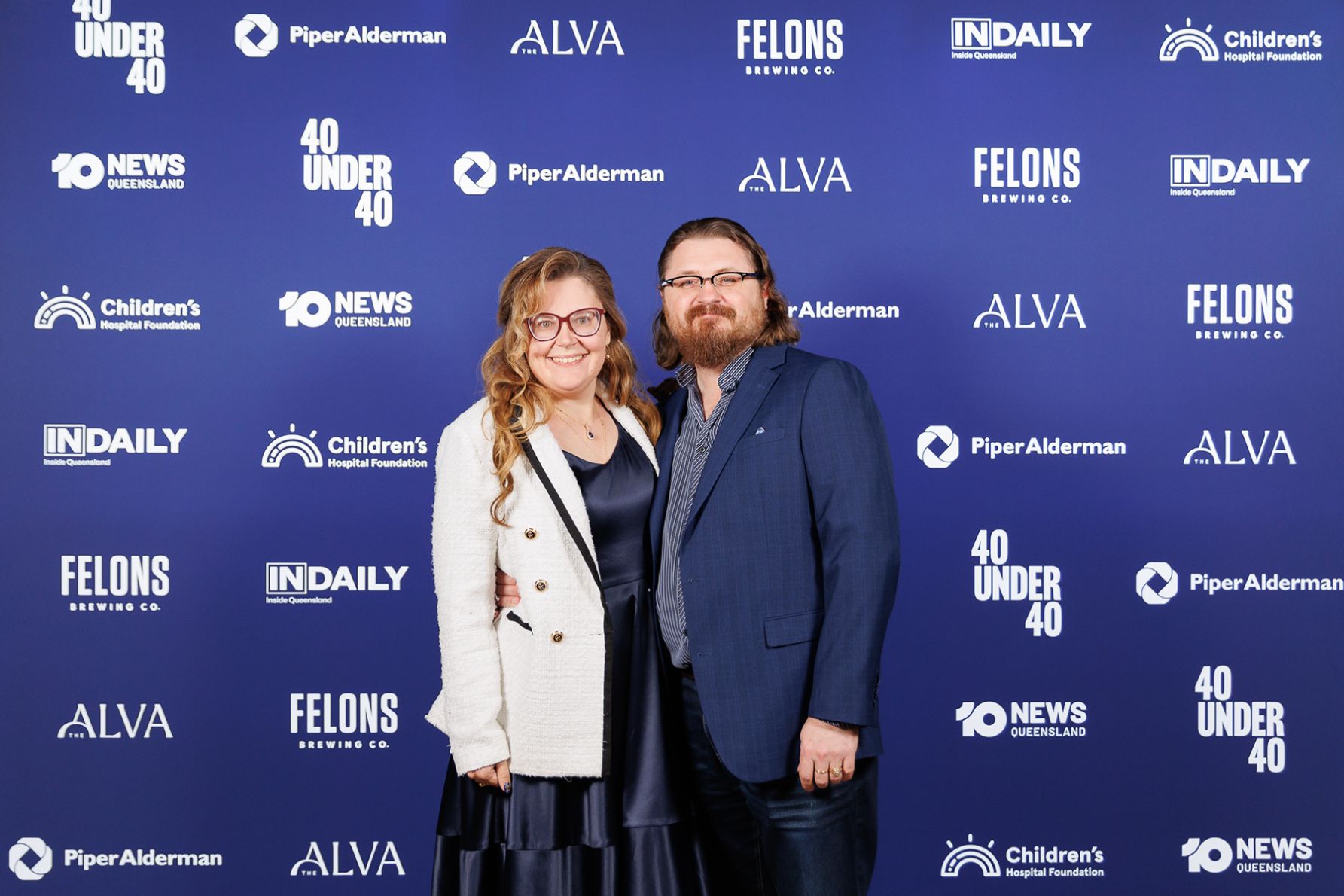 Anna Bidgan and 40 Under 40 Finalist Vladimir Bigdan 