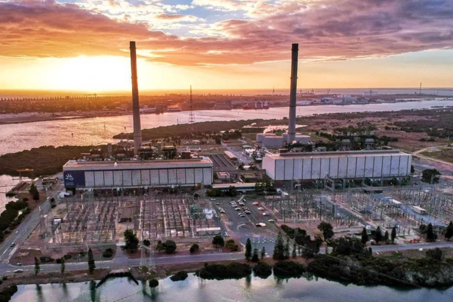 Torrens Island power station. Photo: Antony Evans.