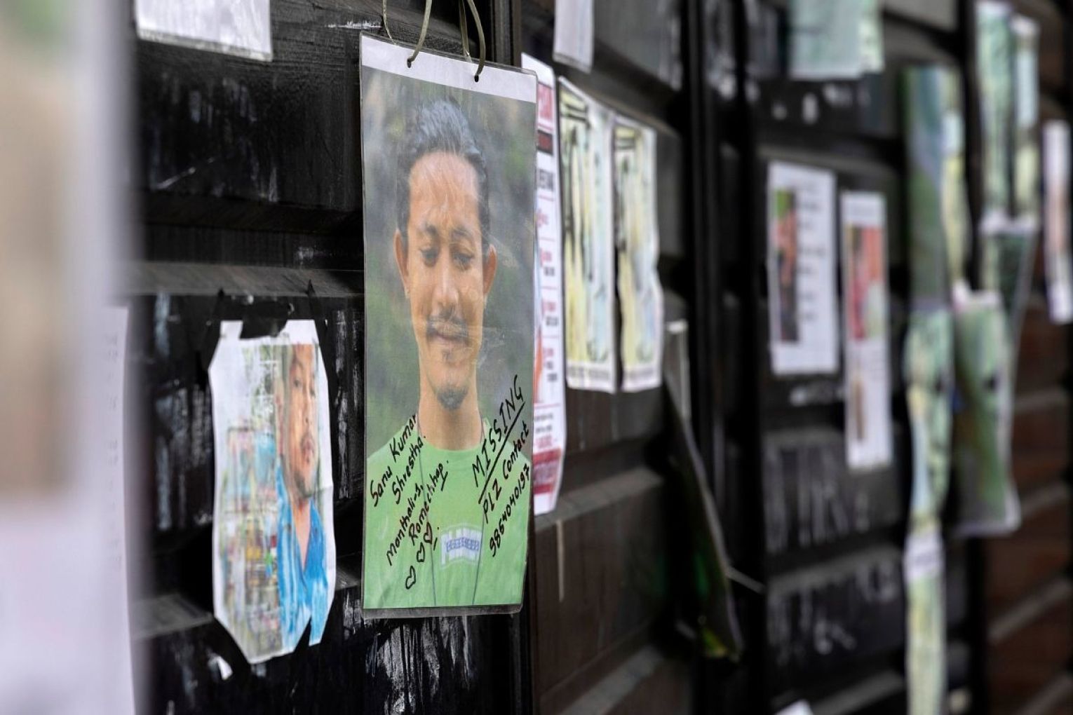 Desperate Australians have flown to Nepal hoping to find missing loved ones. Picture: AAP.