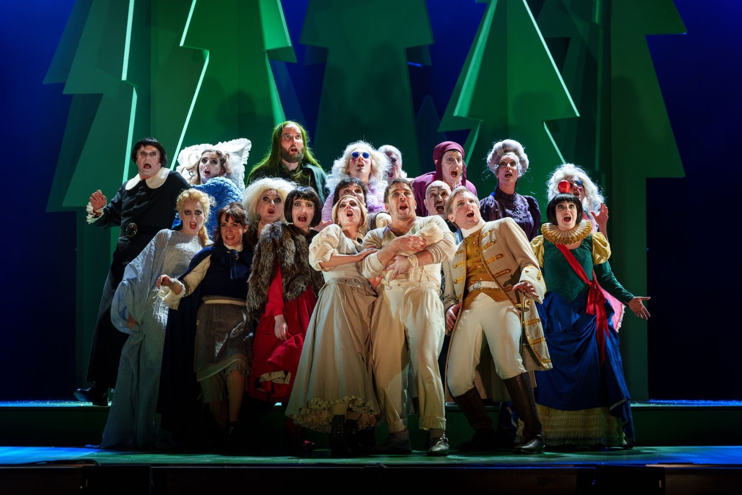 Hugh Sheridan and Johanna Allen lead the cast of State Opera South Australia's Into the Woods. Photo: Andrew Beveridge / Supplied