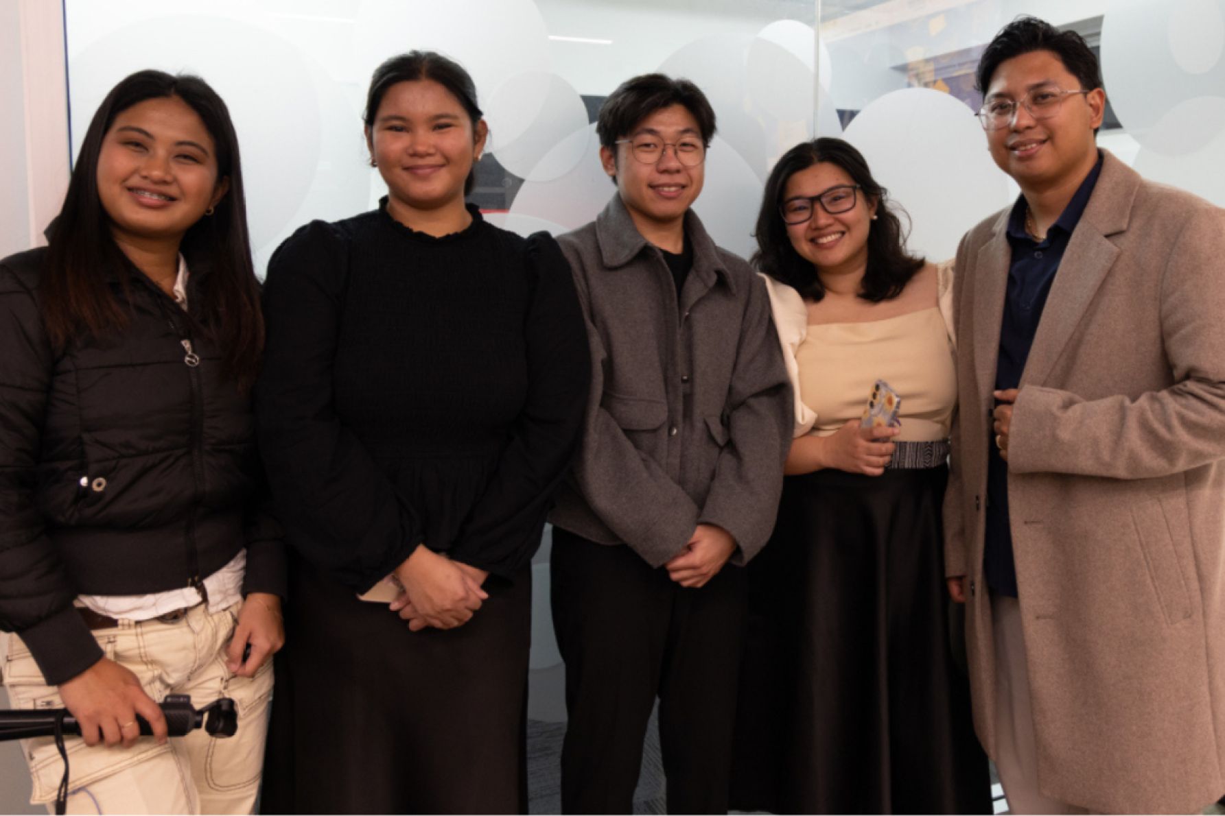 Aizelle Diocado, Samantha Oducayen, Erick Amik, Jeremae Manalaysay and Aj Sanglay