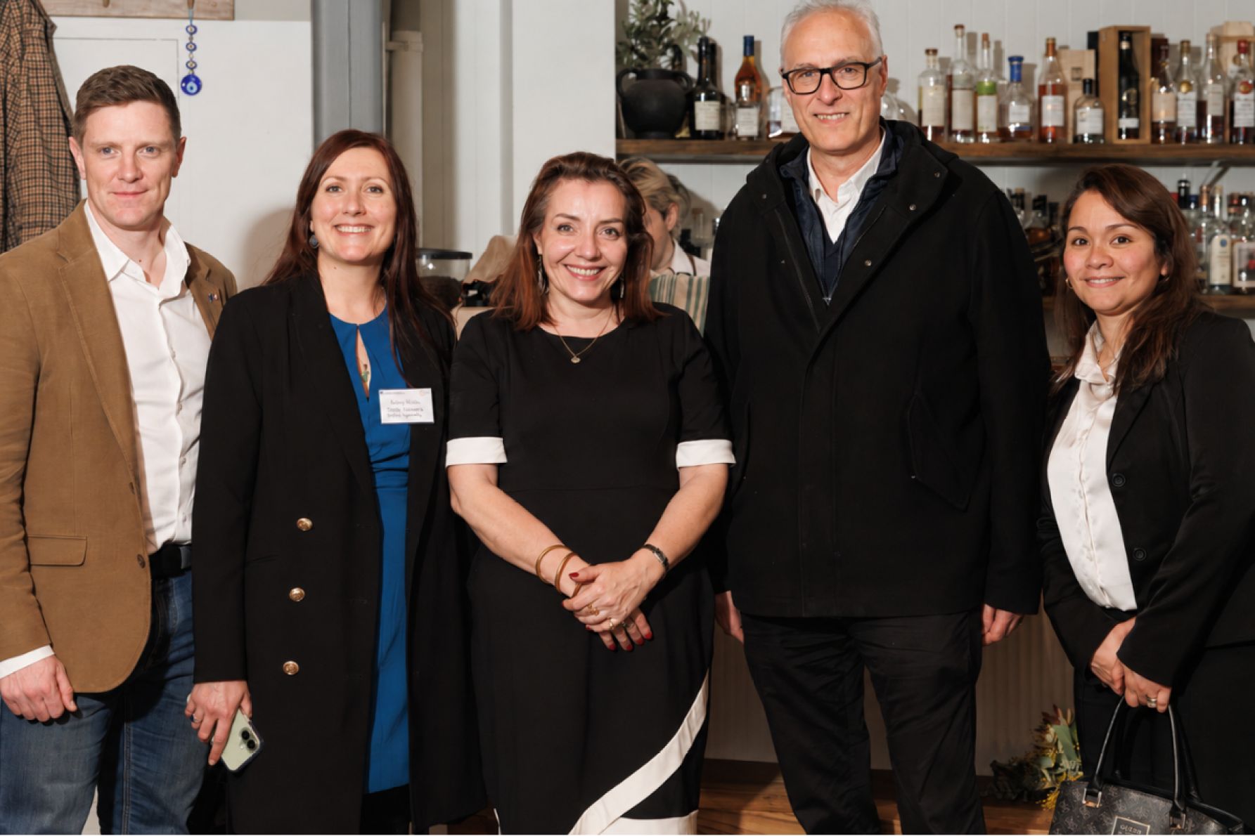 Alexander Langman Hender, Audrey Muliva, Florence Masters, Richard Kabbaj and Alex Jouana