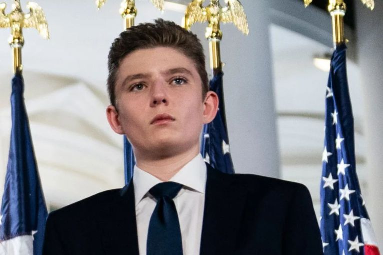 Thumbnail for Iran boasts chilling ‘bounty’ on Barron Trump as US threatens ‘economic D-Day’